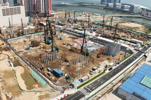 Construction of Public Housing Project at Lot B8, Zone A, New Town