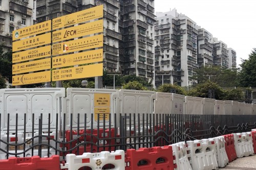 Sky Corridor Construction Project at Avenida do Nordeste
