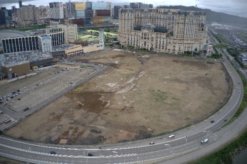 Construction of Macau Outdoor Performance Area